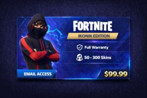 Ikonik with 50 – 300 Skins